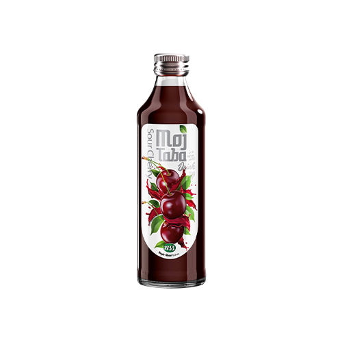 Mojtaba Sour Cherry Juice 330cc in Glass Bottle – Tart & Fruity Refreshing Beverage